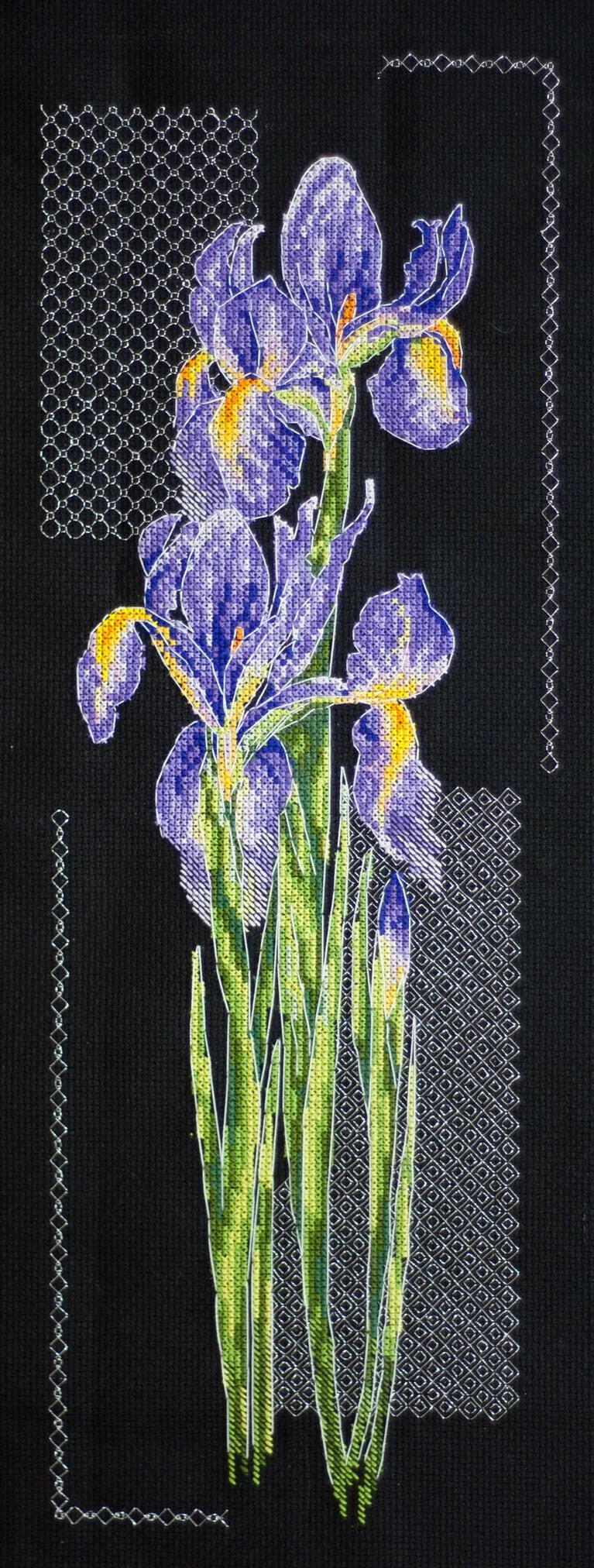 Cross Stitch Kit Cross-stitch kits Japanese irises