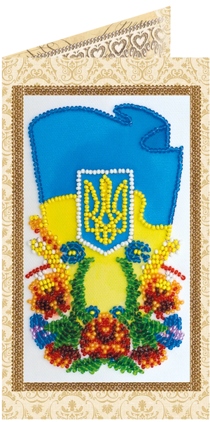 Postcards Bead Embroidery Kit Postcard Bead embroidery kit Ukraine