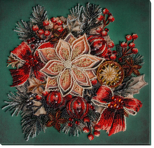Bead Embroidery Kit Main Bead Embroidery Kit The taste of Christmas