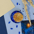Brooch Embroidery Kit Decoration Celestial Duet (Decoration)