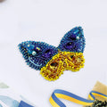Brooch Embroidery Kit Decoration The color of happiness