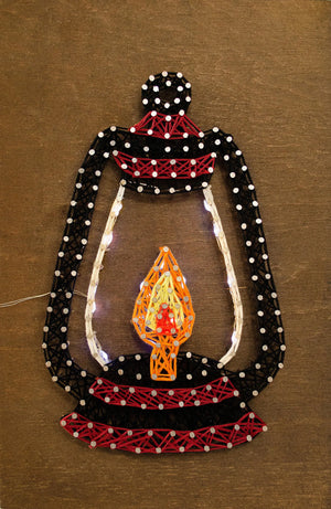 String Art Kit Creative Kit/String Art Lantern