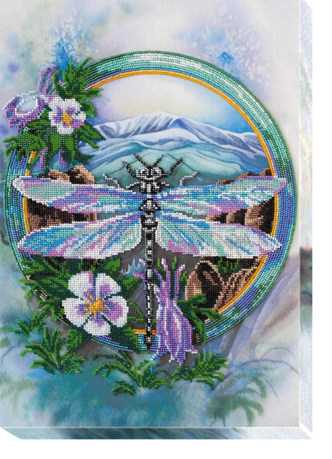 Bead Embroidery Kit Main Bead Embroidery Kit Summer water colors-3
