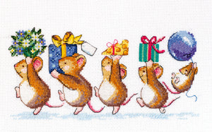 Cross Stitch Kit Cross-stitch kits We are in a hurry to greet