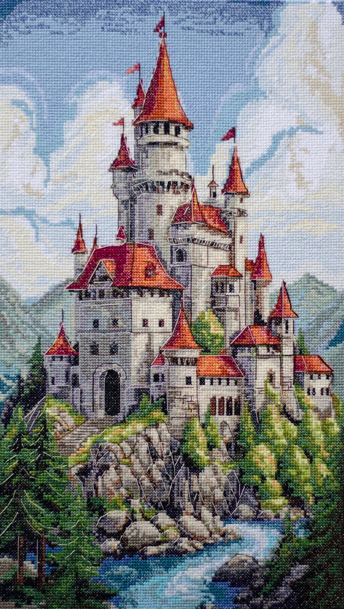 Cross Stitch Kit Cross-stitch kits Among the Clouds