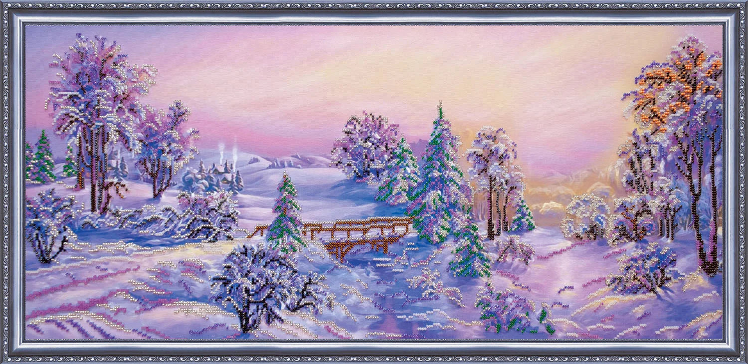 Bead Embroidery Kit Main Bead Embroidery Kit Bewitched forest