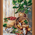 Bead Embroidery Kit Main Bead Embroidery Kit Fantasy forest