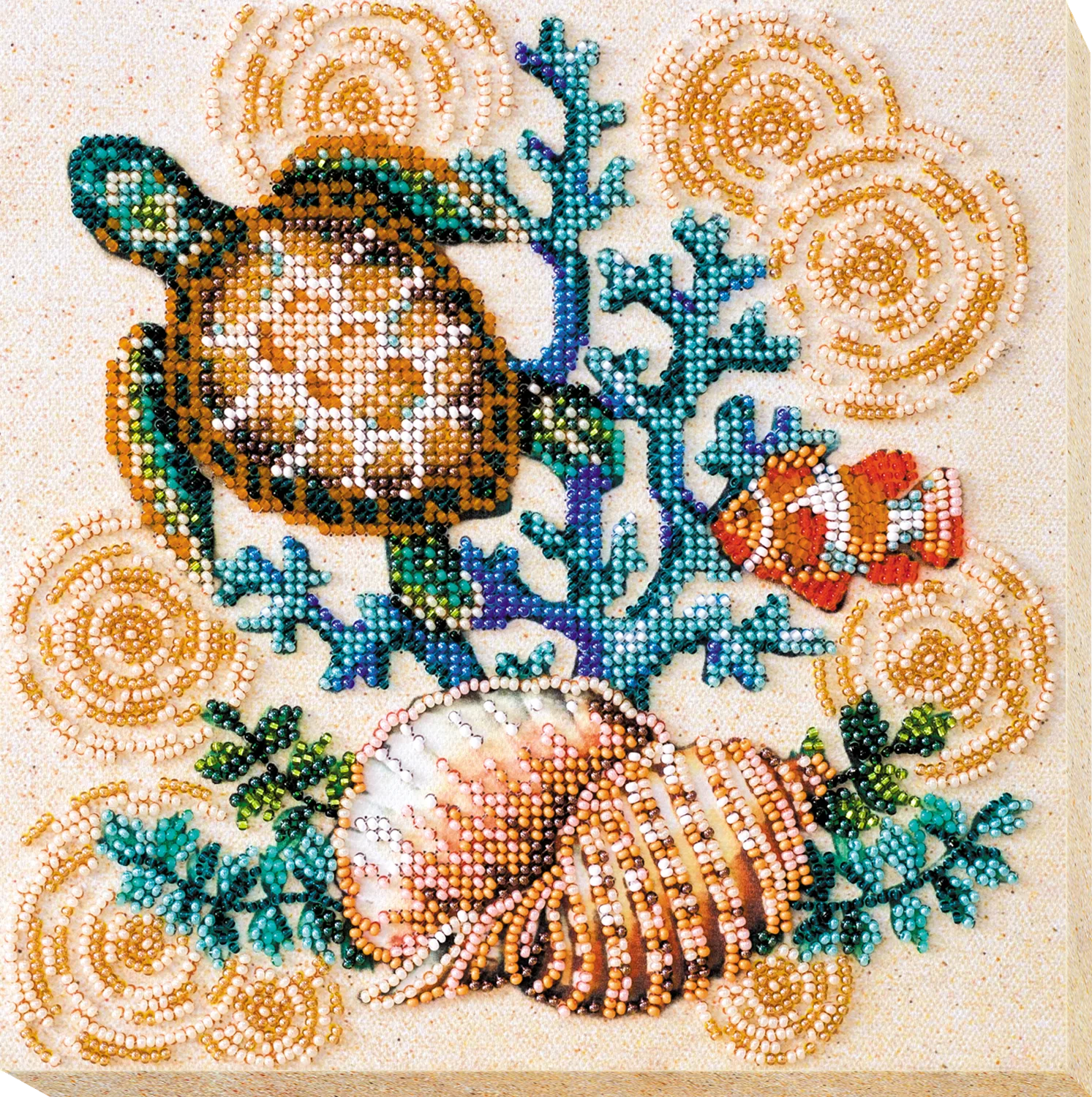 Bead Embroidery Kit Mid-sized bead embroidery kit Merpeople