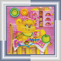 Bead Embroidery Kit Mini Bead embroidery kit Breakfast