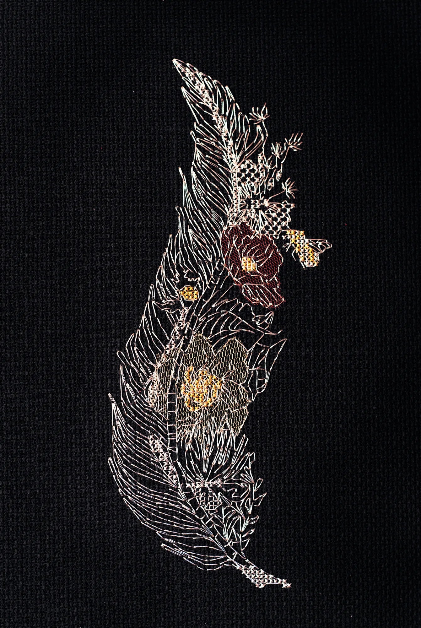 Cross Stitch Kit Cross-stitch kits Feather-2