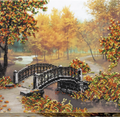 Bead Embroidery Kit Main Bead Embroidery Kit Gold of Autumn