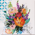 Bead Embroidery Kit Mid-sized bead embroidery kit Blooming flowers