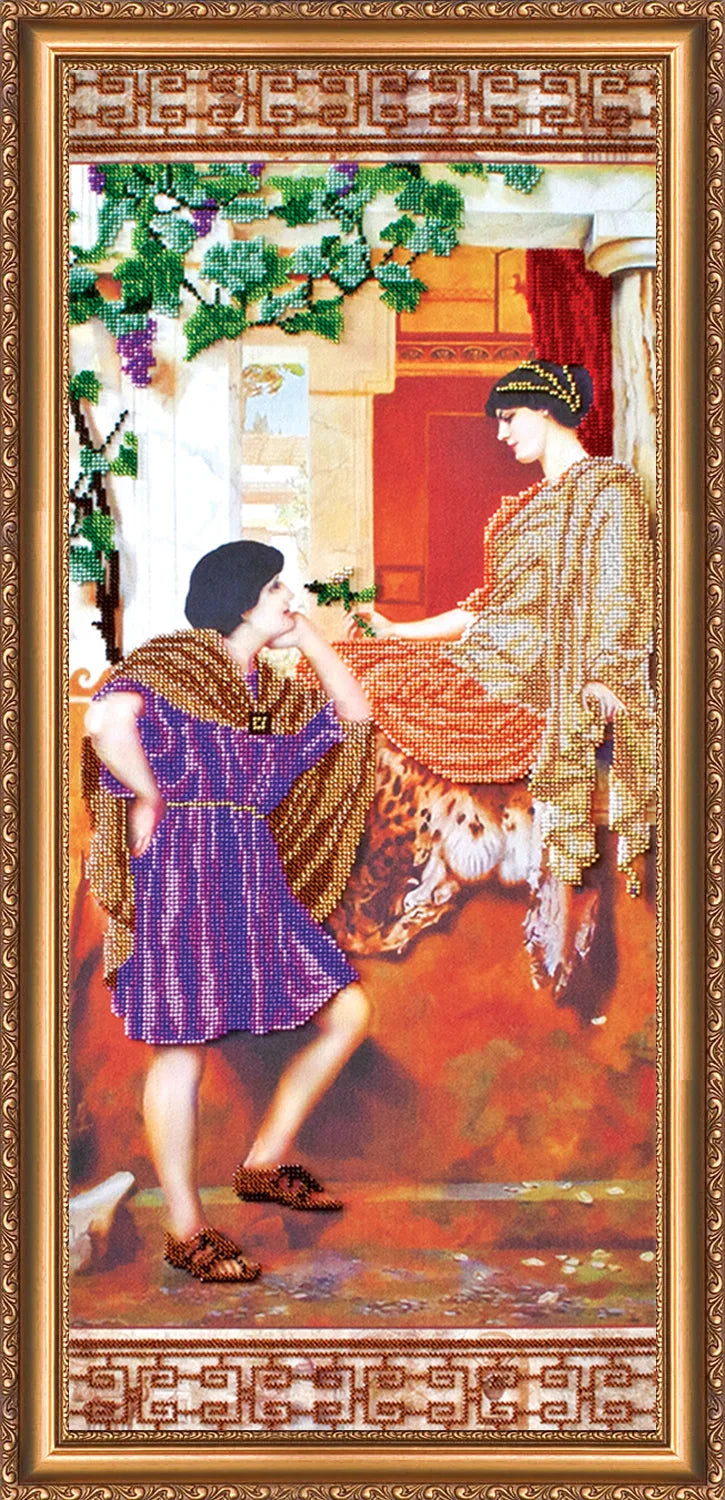 Bead Embroidery Kit Main Bead Embroidery Kit The old story