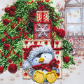 Bead Embroidery Kit Mini Bead embroidery kit Under the Christmas tree