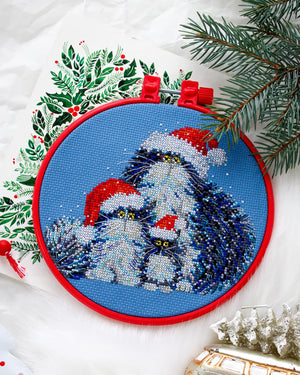 Cross Stitch Kit Cross-stitch kits Have you called Santa?