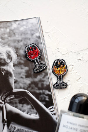 Brooch Embroidery Kit Decoration Sparkling