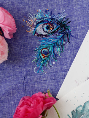 Cross Stitch Kit On Clothes Cross-stitch kits Royal gaze-1