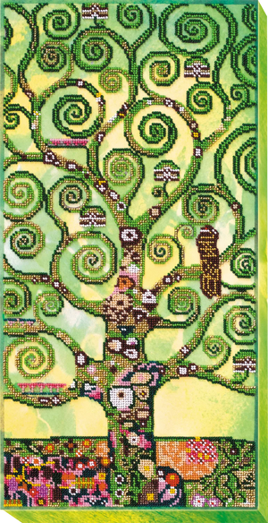 Bead Embroidery Kit Main Bead Embroidery Kit Summer tree of life