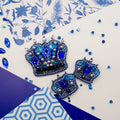 Brooch Embroidery Kit Decoration Crown (Decoration)