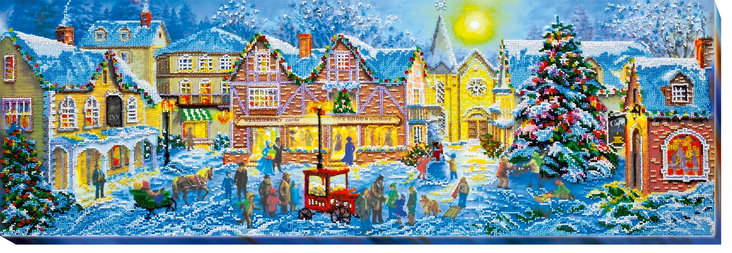 Bead Embroidery Kit Main Bead Embroidery Kit Christmas celebration