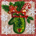 Bead Embroidery Kit Mini Bead embroidery kit Children's holiday