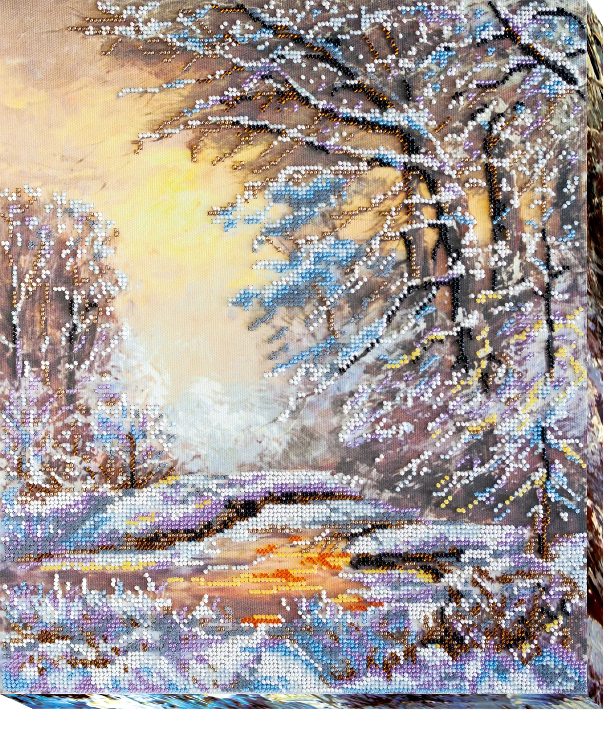 Bead Embroidery Kit Main Bead Embroidery Kit Crystal winter
