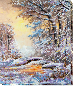 Bead Embroidery Kit Main Bead Embroidery Kit Crystal winter