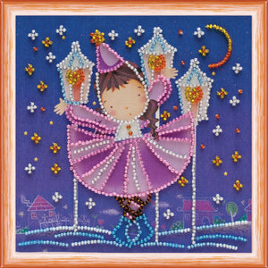 Bead Embroidery Kit Mini Bead embroidery kit Star dance