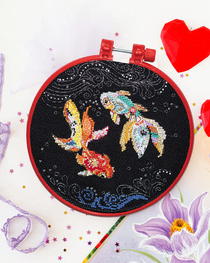 Cross Stitch Kit Cross-stitch kits In gentle waves