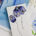 Brooch Embroidery Kit Decoration The whisper of the muse