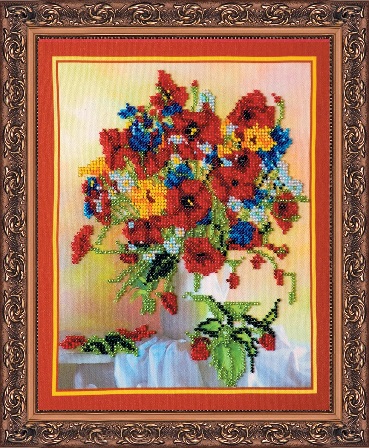 Bead Embroidery Kit Main Bead Embroidery Kit Summer imagination