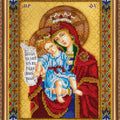 Bead Embroidery Kit Main Bead Embroidery Kit Icon of the Mother of God «Merciful»