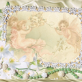 Photo Frame Bead Embroidery Kit Photo frame kit for bead embroidery Photo frame kit for bead embroidery "Delicate Lily of the valley"