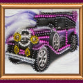 Magnets Bead Embroidery Kit Magnets Bead embroidery kit Retro Car