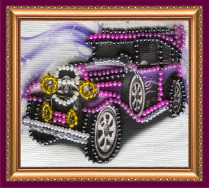 Magnets Bead Embroidery Kit Magnets Bead embroidery kit Retro Car