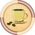 Bead Embroidery Kit Mini Bead embroidery kit Coffee
