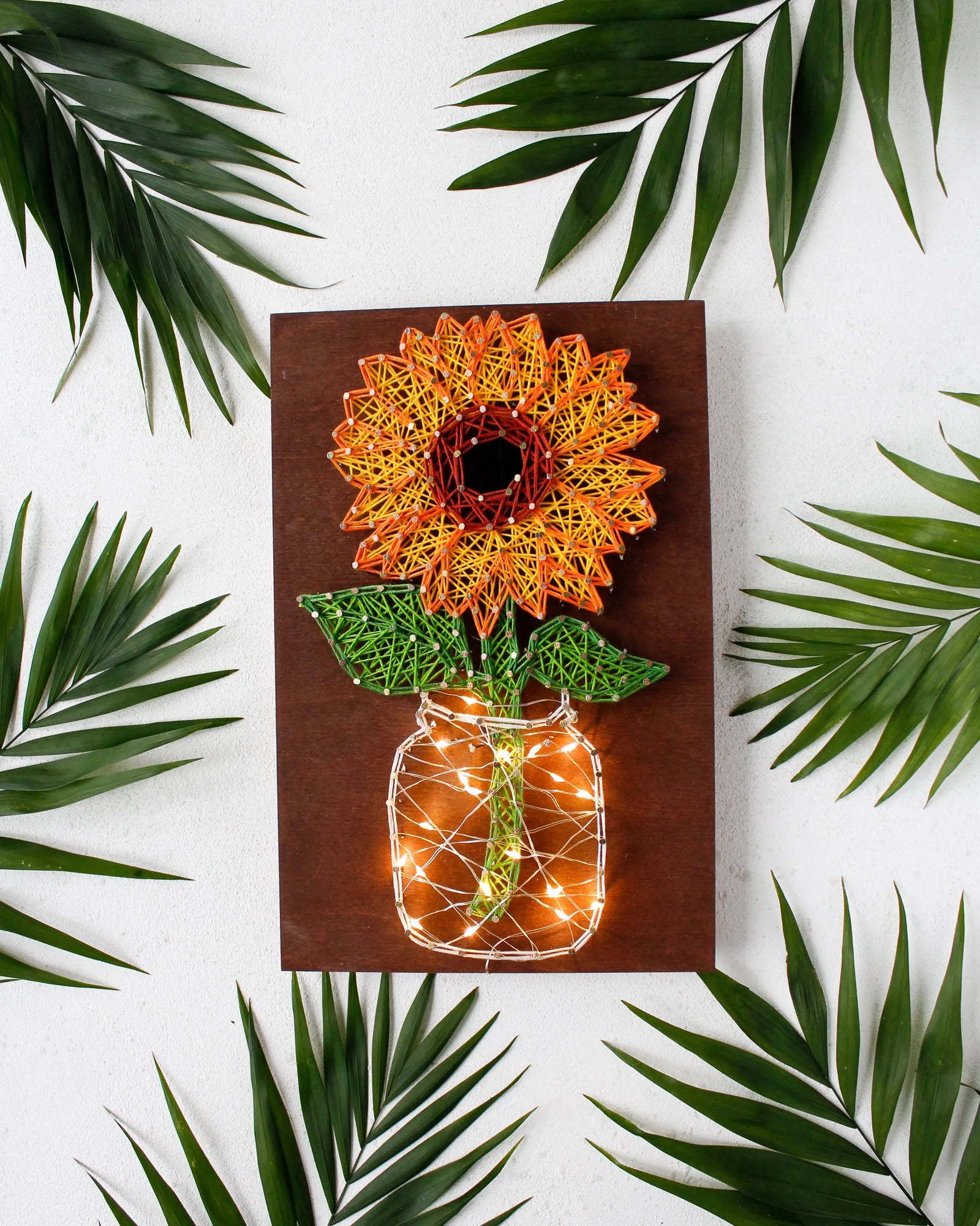 String Art Kit Creative Kit/String Art Sunflower