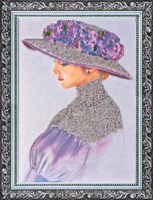 Bead Embroidery Kit Main Bead Embroidery kit Violet