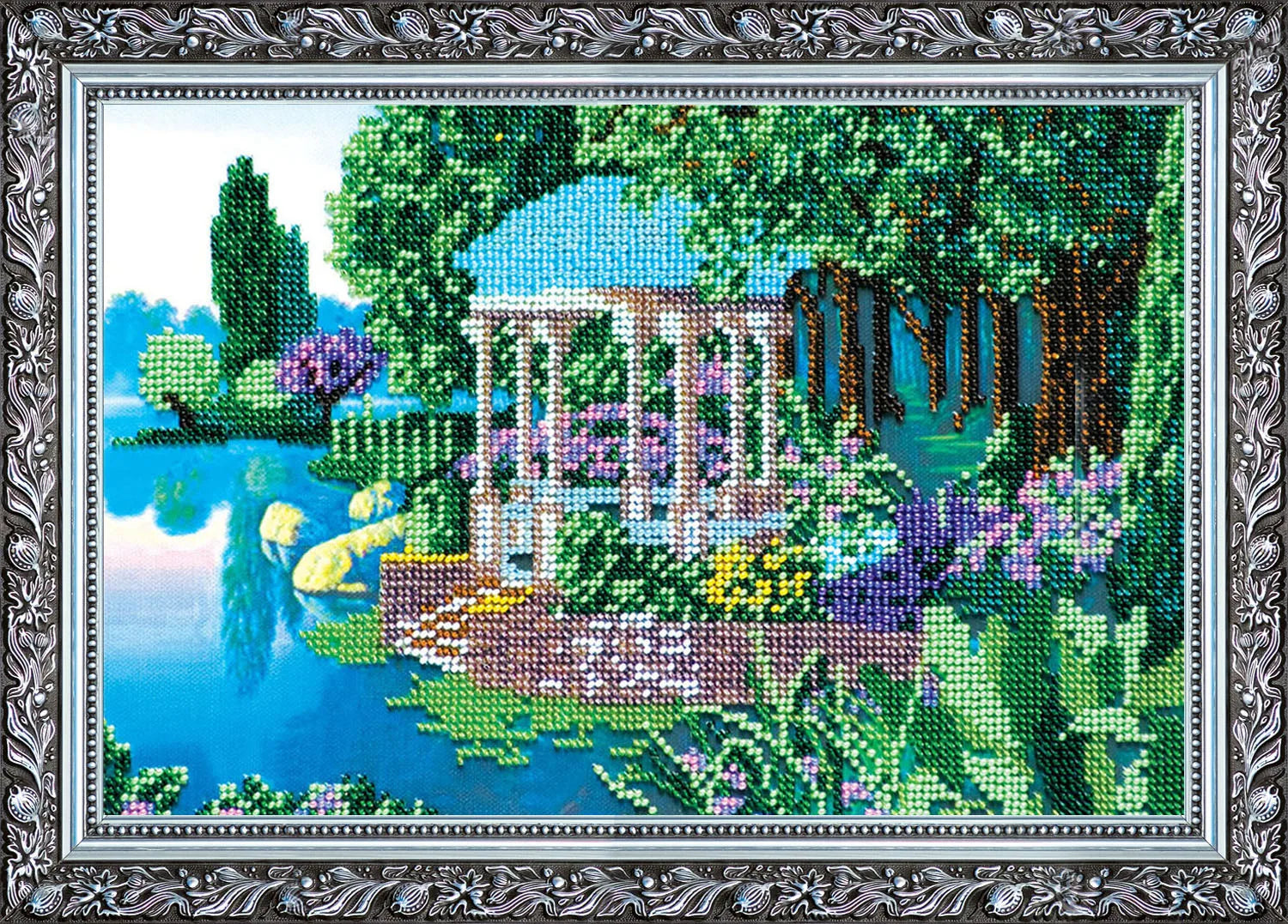 Bead Embroidery Kit Main Bead Embroidery Kit Summerhouse