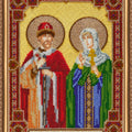 Bead Embroidery Kit Main Bead Embroidery Kit Icon of St.Petr the Prince and St.Fevronia the Princess