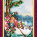 Postcards Bead Embroidery Kit Postcard Bead embroidery kit Easter – 10