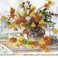 Bead Embroidery Kit Main Bead Embroidery Kit Autumn bunch of flowers