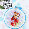 Cross Stitch Kit Cross-stitch kits In a mitten