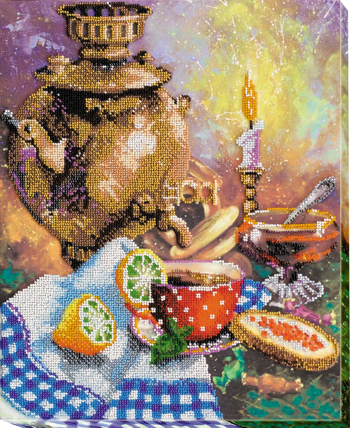 Bead Embroidery Kit Main Bead Embroidery Kit At the samovar