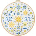 Cross Stitch Kit Cross-stitch kits Family sampler