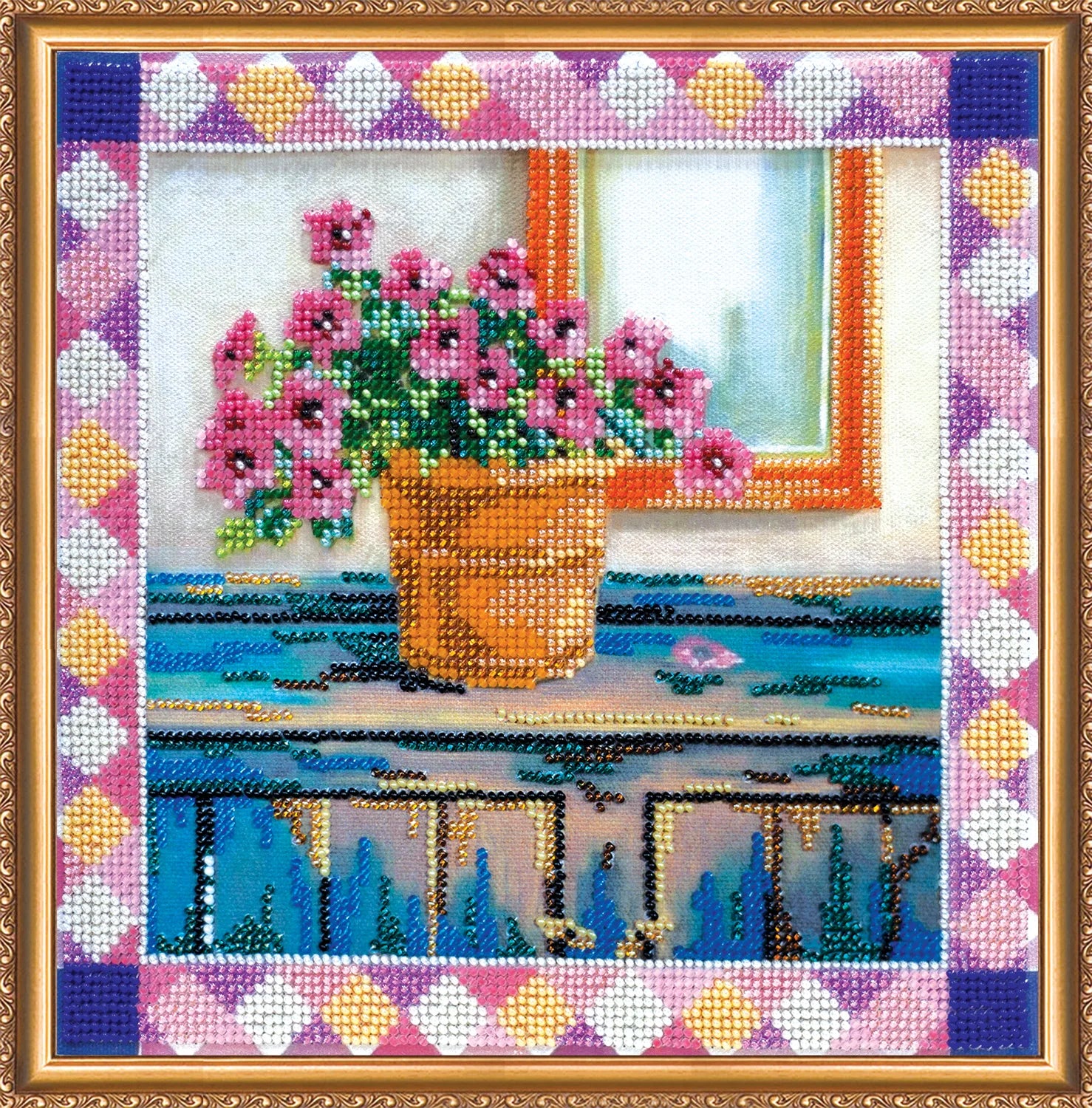 Bead Embroidery Kit Main bead embroidery kits Azalea