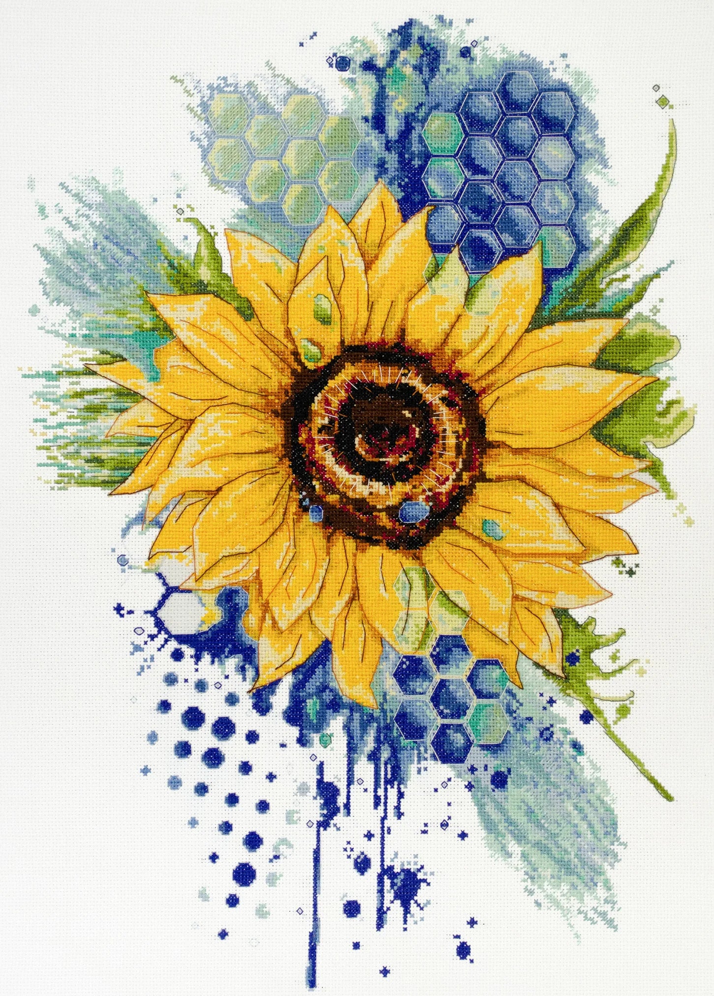 Cross Stitch Kit Cross-stitch kits The color of the sun