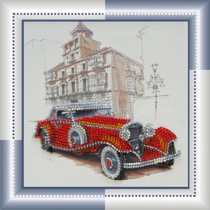 Bead Embroidery Kit Mini Bead embroidery kit Mersedes-500k