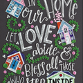 Bead Embroidery Kit Main Bead Embroidery Kit Love in the house