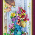 Postcards Bead Embroidery Kit Postcard Bead embroidery kit Dear Mama – 2